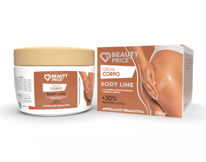 BEAUTY PRICE COSMETICS® - #ALMOSTFREE - CREMA CORPO - 250ML - ANTICELLULITE TERMOATTIVA - BeautyPriceVomero