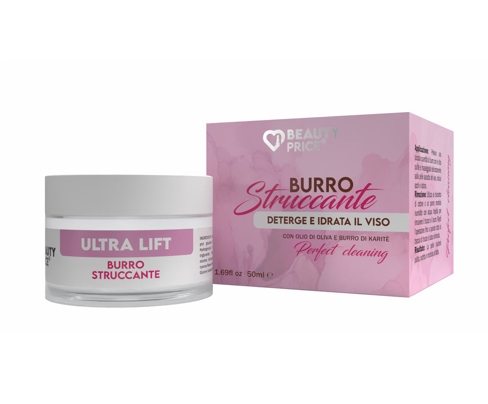 Burro Struccante Nutriente con Olio d’Oliva e Burro di Karité - Beauty Price Cosmetics ®