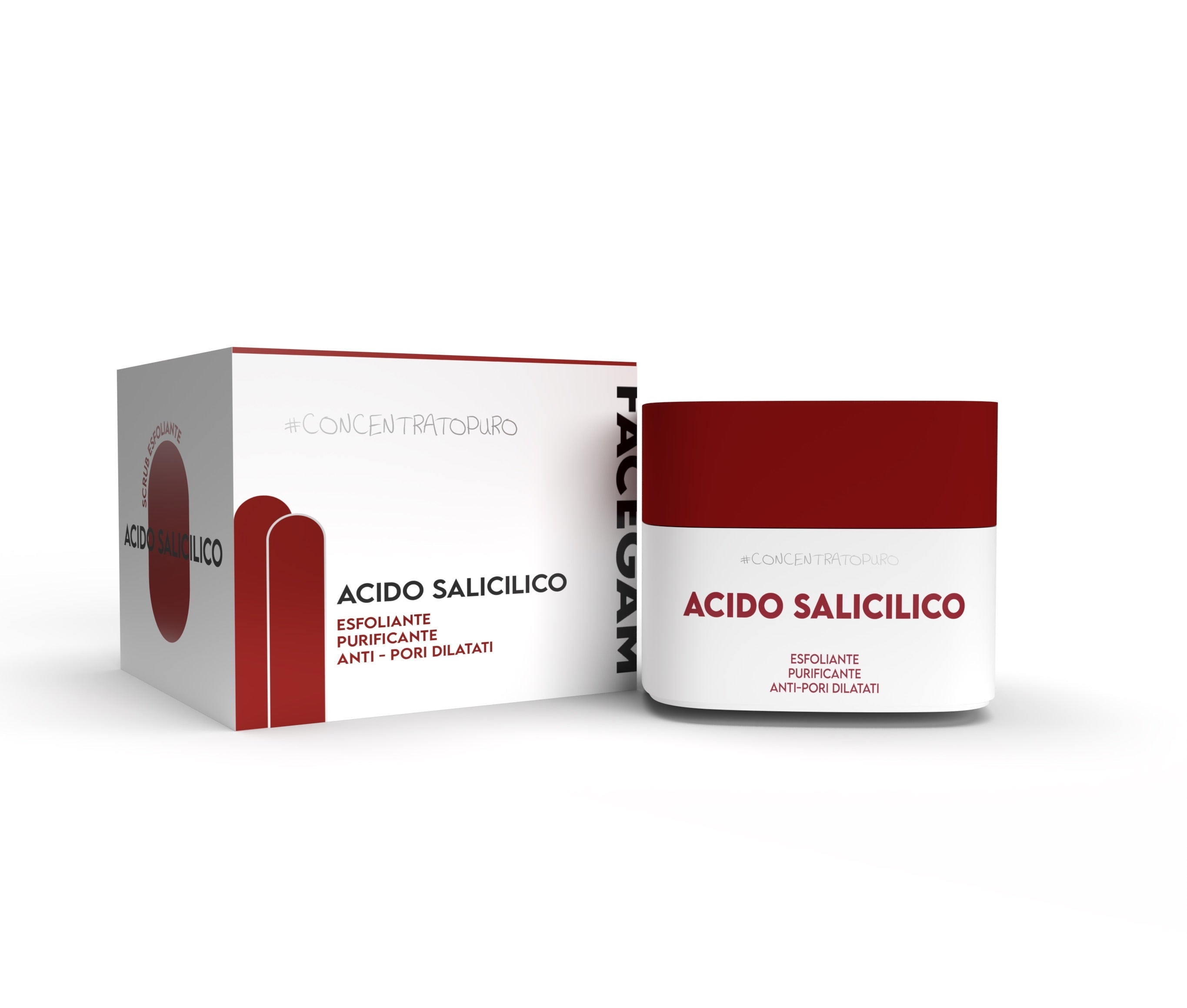 FACEGAM®- #ConcentratoPuro - Esfoliante Acido Salicilico – BeautyPriceVomero