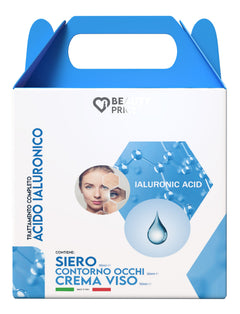 Kit Trattamento Viso Completo Acido Ialuronico – Beauty Price Cosmetics