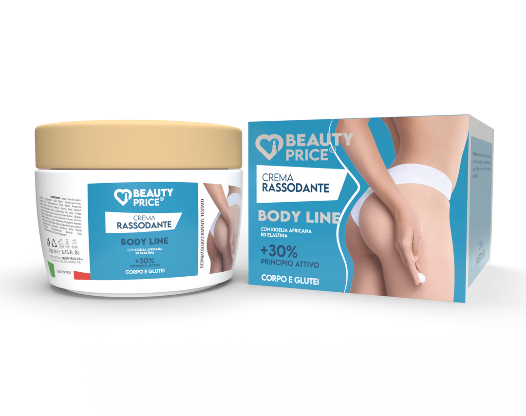 BEAUTY PRICE COSMETICS® - #ALMOSTFREE - CREMA CORPO - 250ML - RASSODANTE CORPO E GLUTEI - BeautyPriceVomero