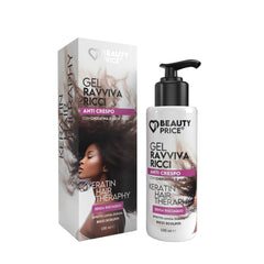 Gel Riavviva Ricci Anti-Crespo Cheratina e Aloe Vera – Beauty Price Cosmetics