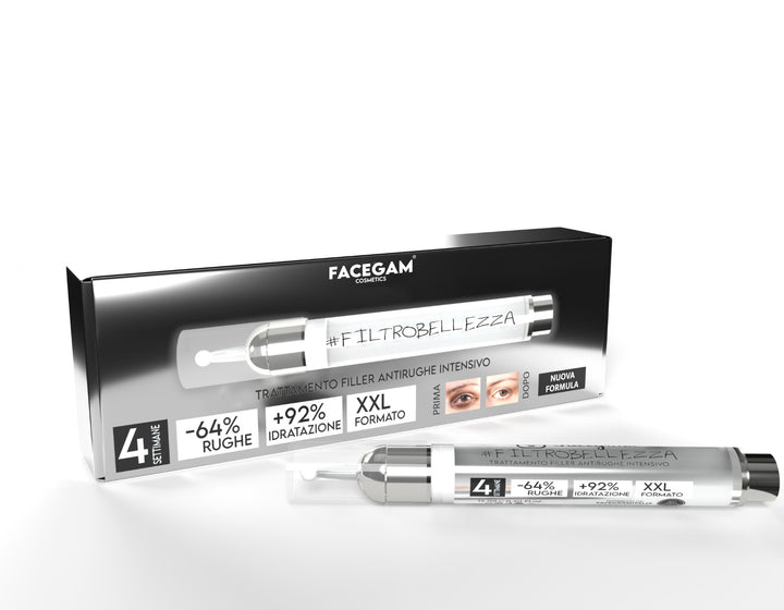 FACEGAM Cosmetics®-#FiltroBellezza-Intensive anti-wrinkle filler treatment
