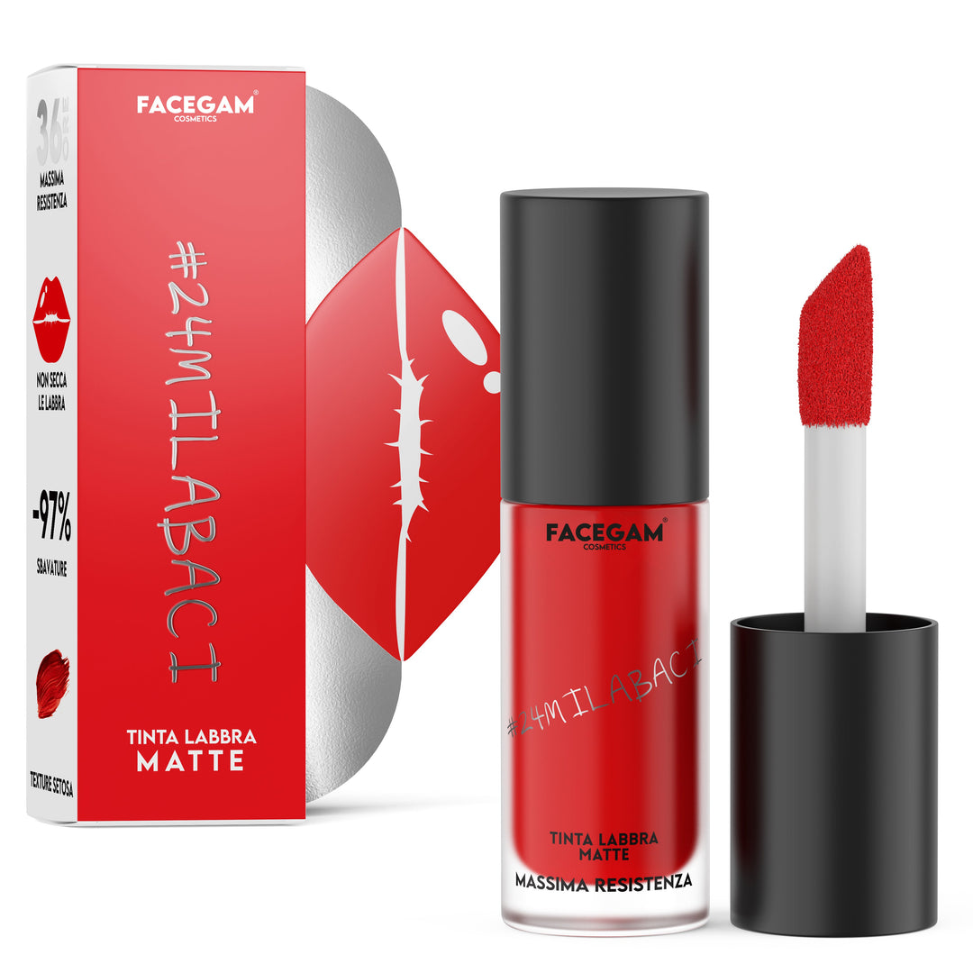 FACEGAM Cosmetics® - #24MILABACI - Tinta labbra Matte - MARIE - BeautyPriceVomero