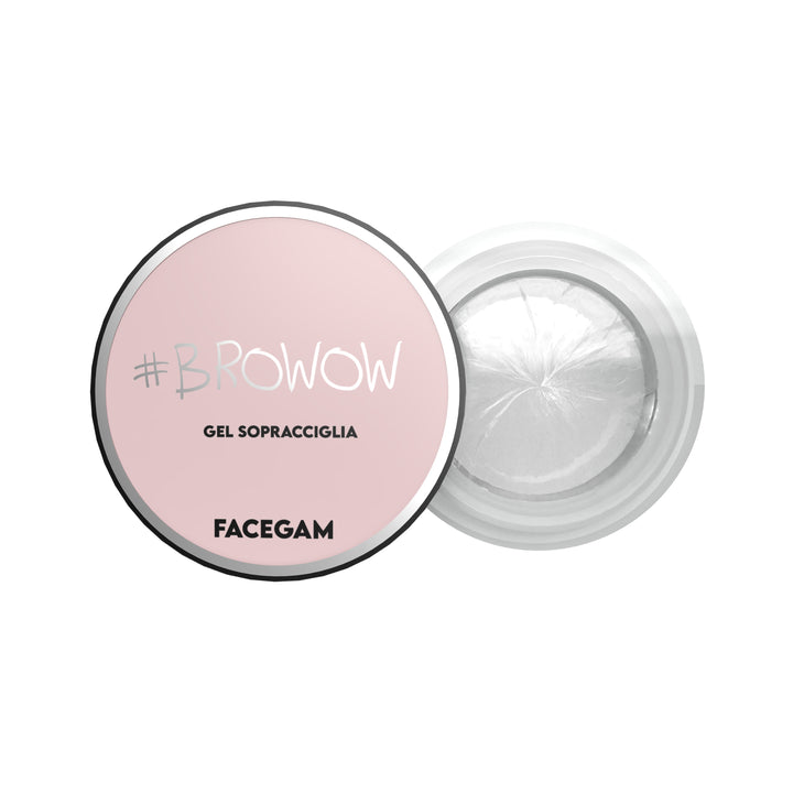 FACEGAM Cosmetics® - #BROWOW - Gel fissante sopracciglia - lunga durata - BeautyPriceVomero