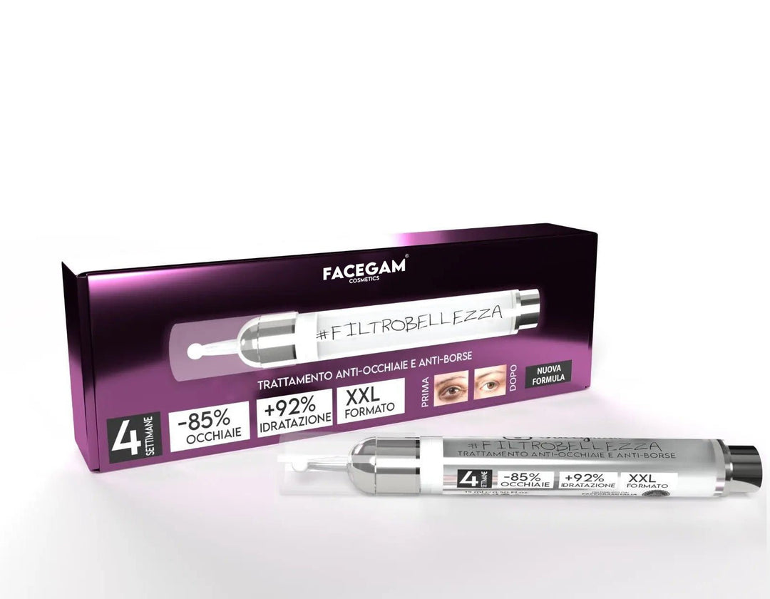 FACEGAM Cosmetics®-#FiltroBellezza-Trattamento anti-occhiaie e anti-borse - BeautyPriceVomero