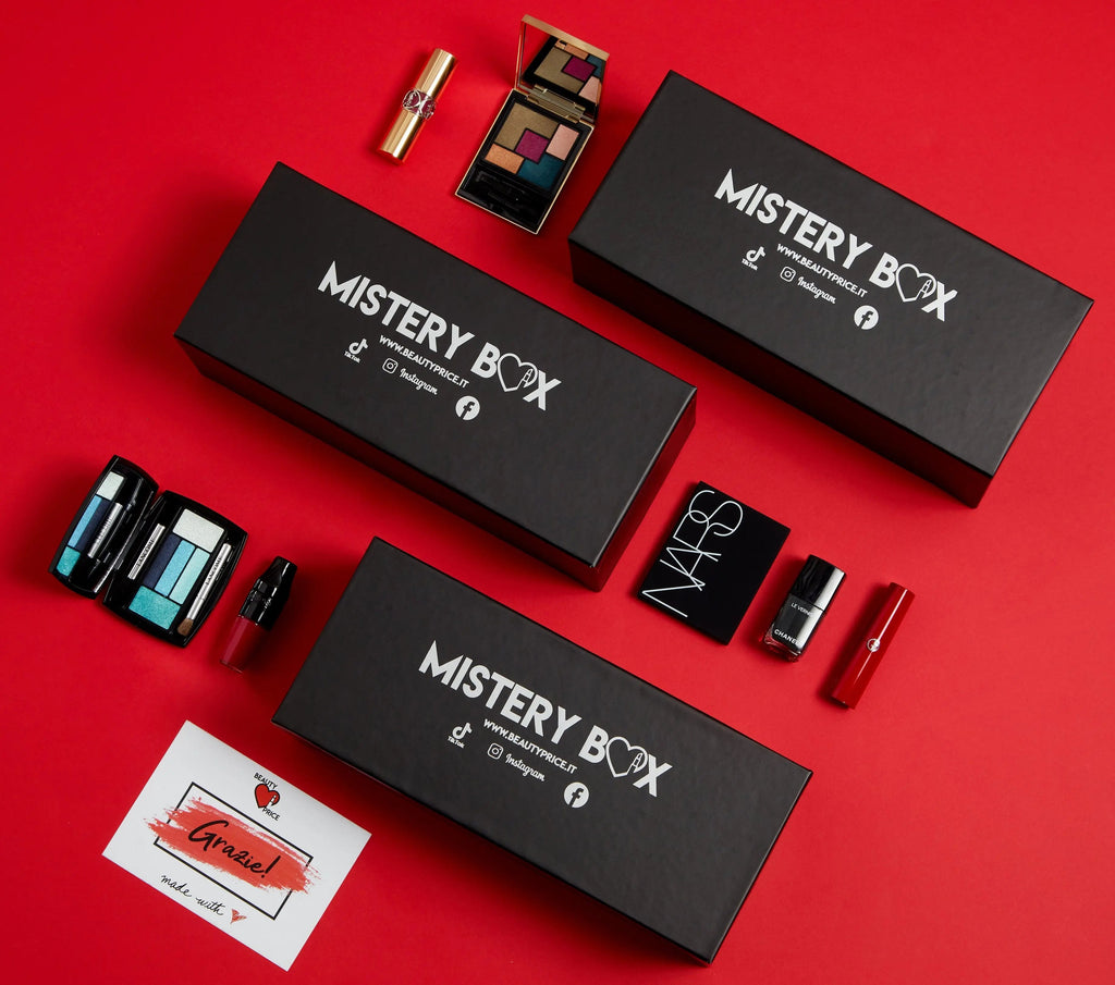 Mistery Box® mista Luxury e TUTTO3€, Solo Skincare – BeautyPriceVomero